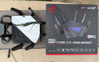 ASUS ROG Rapture GT-AXE16000 WiFi 6E Gaming Router