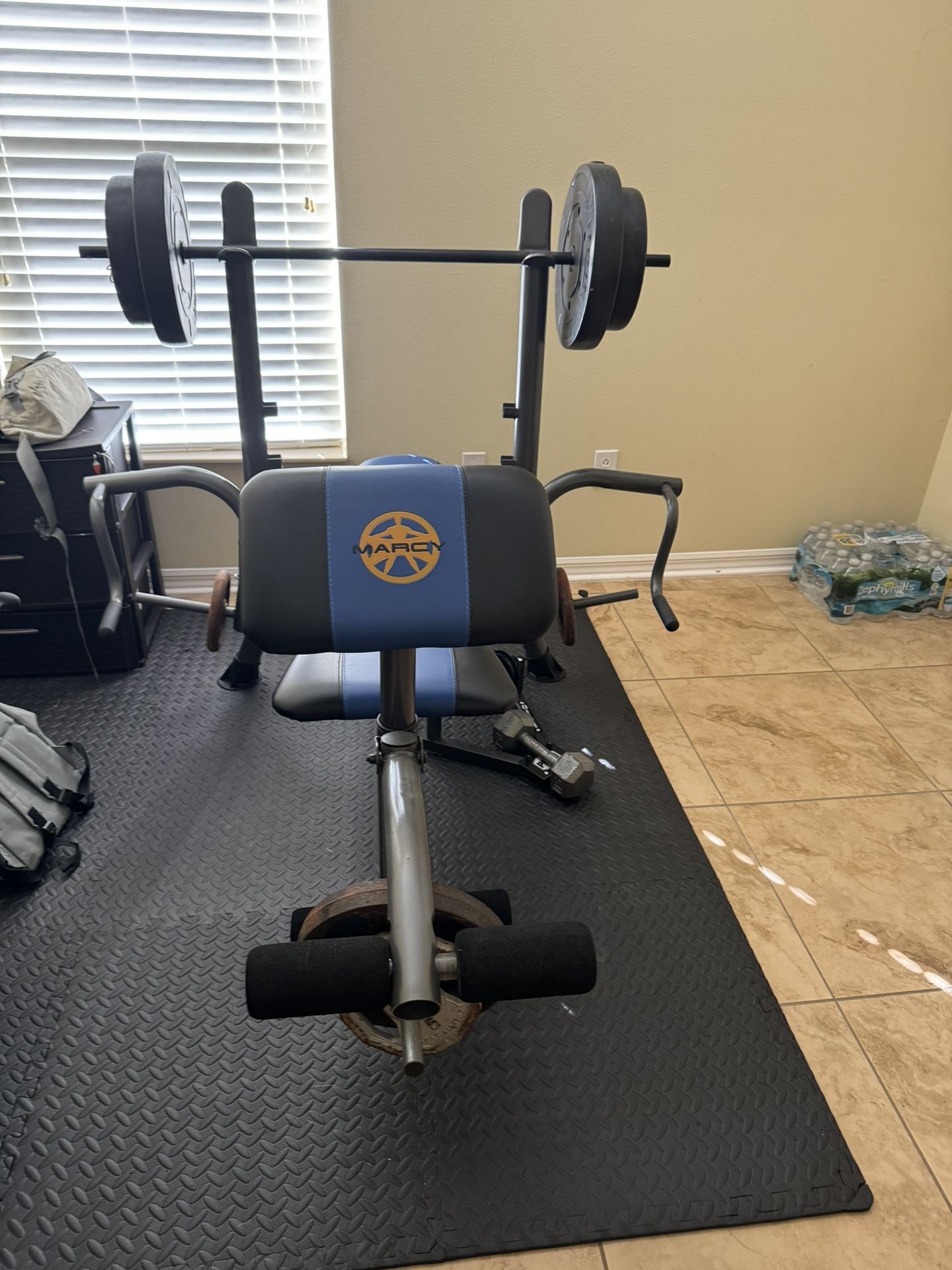 Marcy 80lb Bench Set