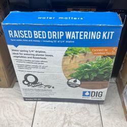 DIG Raised Bed Garden Drip Irrigation Kit