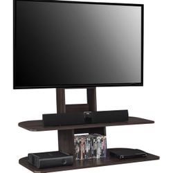 Ameriwood Home Galaxy TV Stand with Mount for TVs up to 65" Wide, Espresso