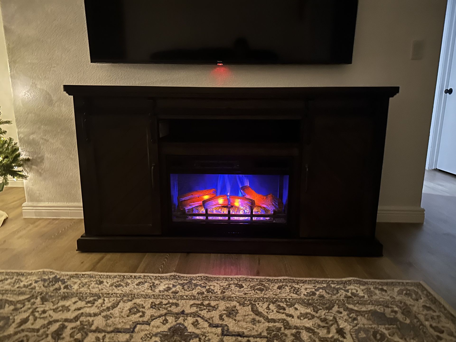 Electric Fireplace TV Stand