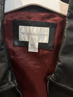 Worthington Leather Jacket Used