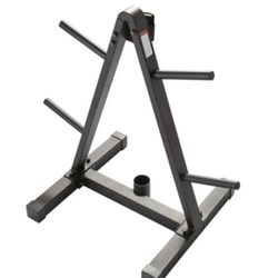 Weider Standard Weight Plate & Barbell Storage rack