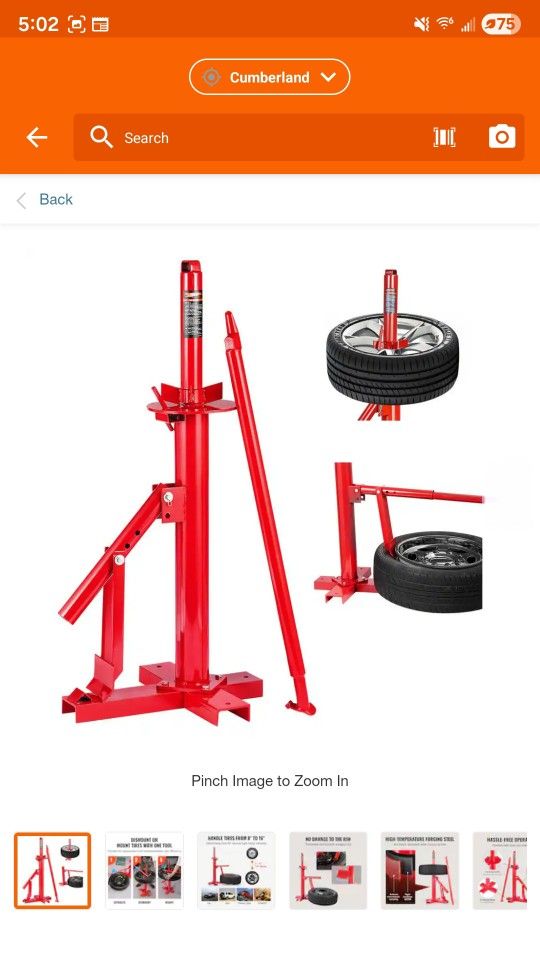 Manual Tire Changer