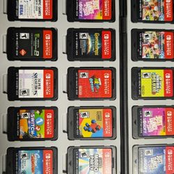Nintendo Switch Games, Prices Between 10 and 30. All in perfect condition. You can try it. 