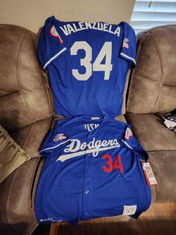 Dodgers Fernando Valenzuela Throwback Jersey