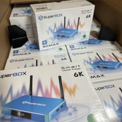 SUPERBOX S6 MAX/ VSEEBOX V3 PLUS/ ELITE ULTRA - FULLY LOADED WITH 2000+ CHANNELS SPORTS PPVS MOVIES SERIES AND MORE