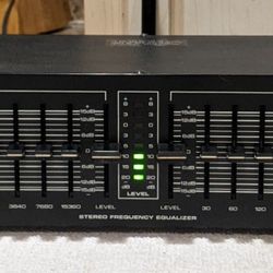 Numark 10-Band Dual Channel Stereo Graphic Equalizer 