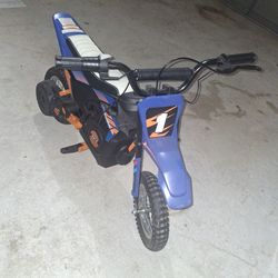 Kids Electric Dirt Bike - Blue