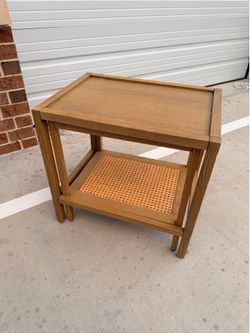 Dabney 22" Nesting End Tables Oak