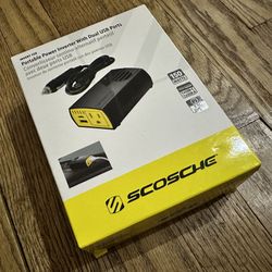 Scosche 150w Car Inverter