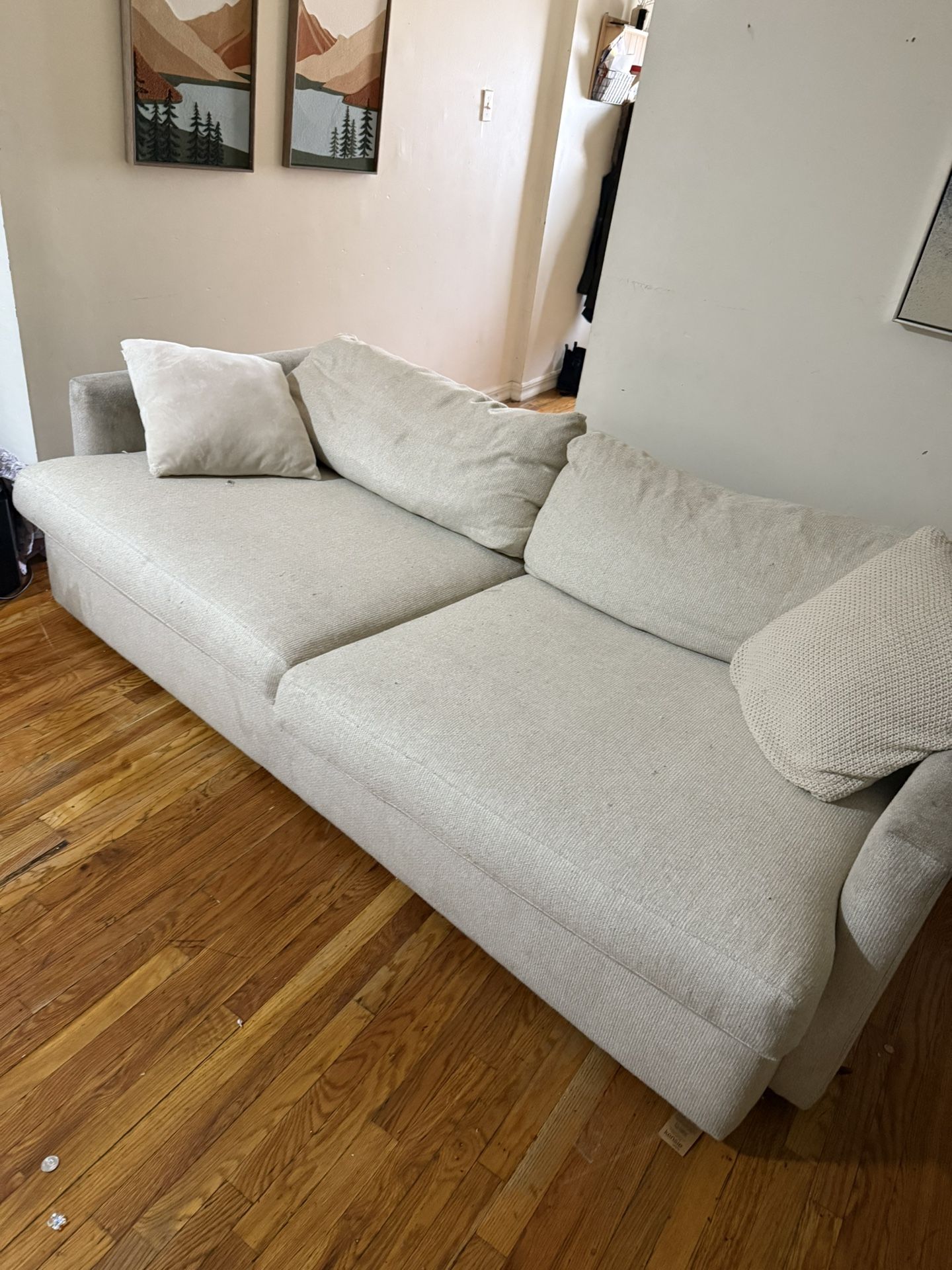 Crate And Barrel Sofa ( Set Of 2 )