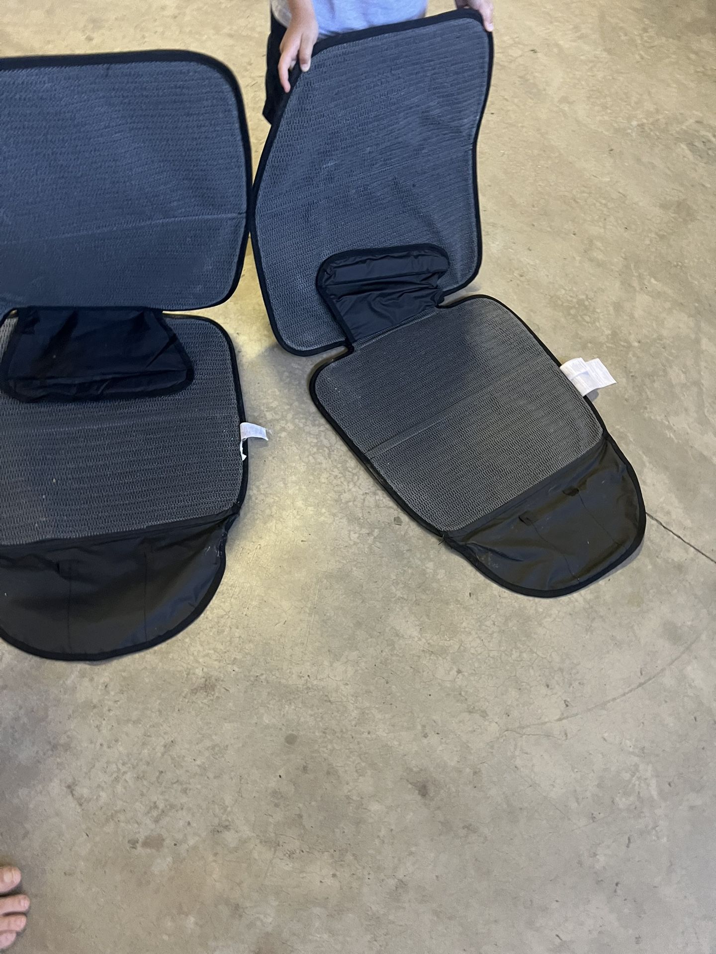 2 Car Seat Protective Mats