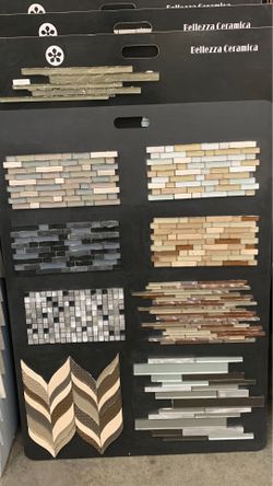 Mosaic backsplash