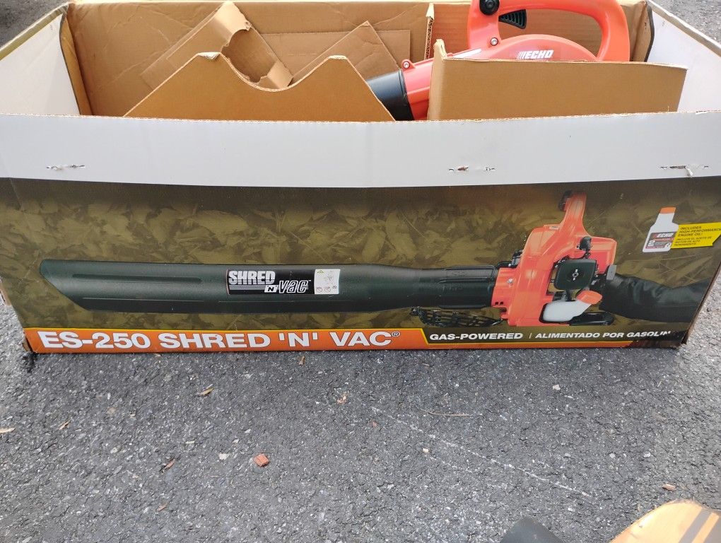 Echo 250 Shred N Vac 