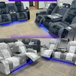 Furniture Power Reclining Livingroom Furniture Sectional Couches Sofa Furniture 