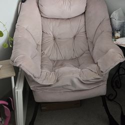 Portable (folding) patio chair (with metal frame)