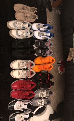 Lot of shoes Air Jordan Adidas