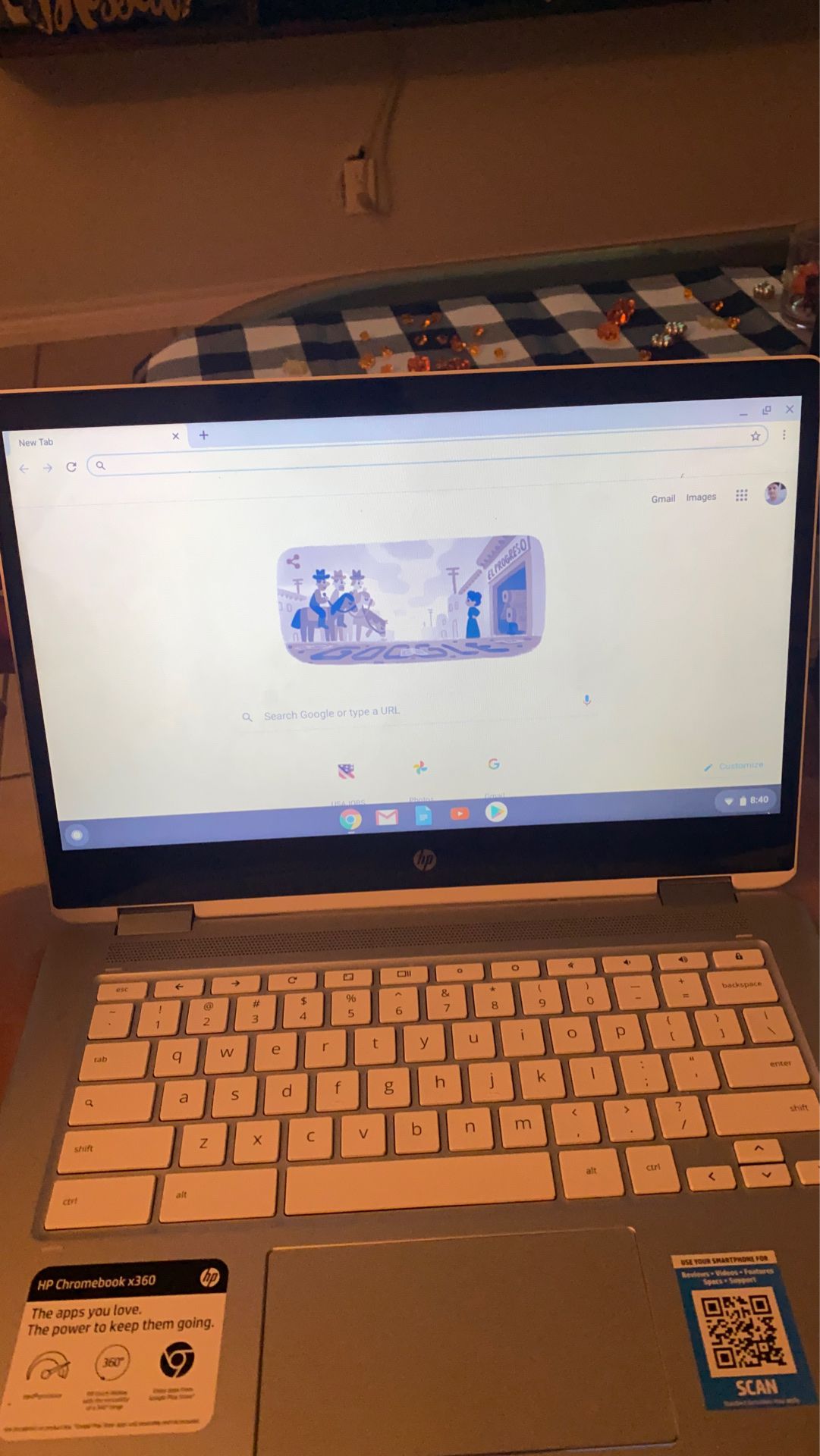 HP chromebook perfect condition