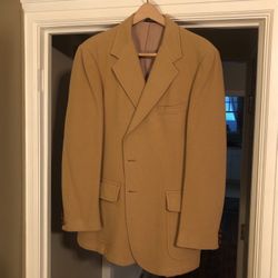 Camel/wool Blend Jacket 