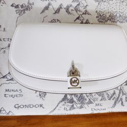 Brand new white Michael Kors purse (Mila)