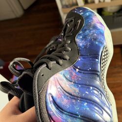 Galaxy Foamposites Sz 12.5 Worn Once With Box