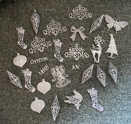 Christmas Ornaments Plastic