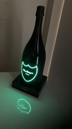 Dom Perignon's Luminous Glowing Bottle
