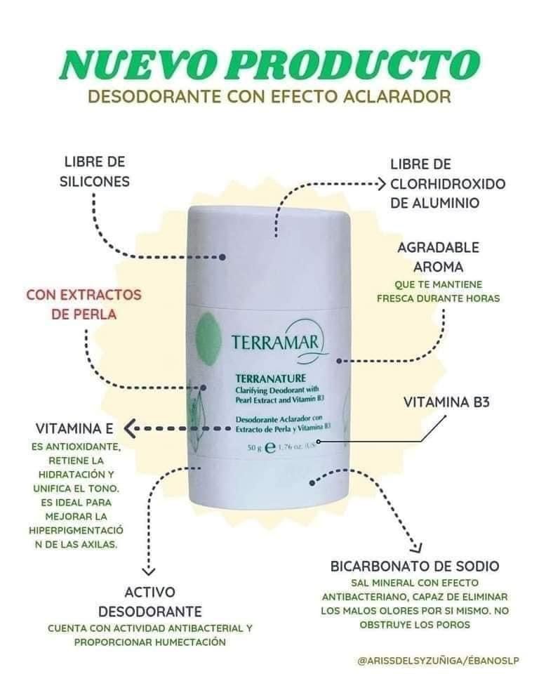 Desodorante Aclarador