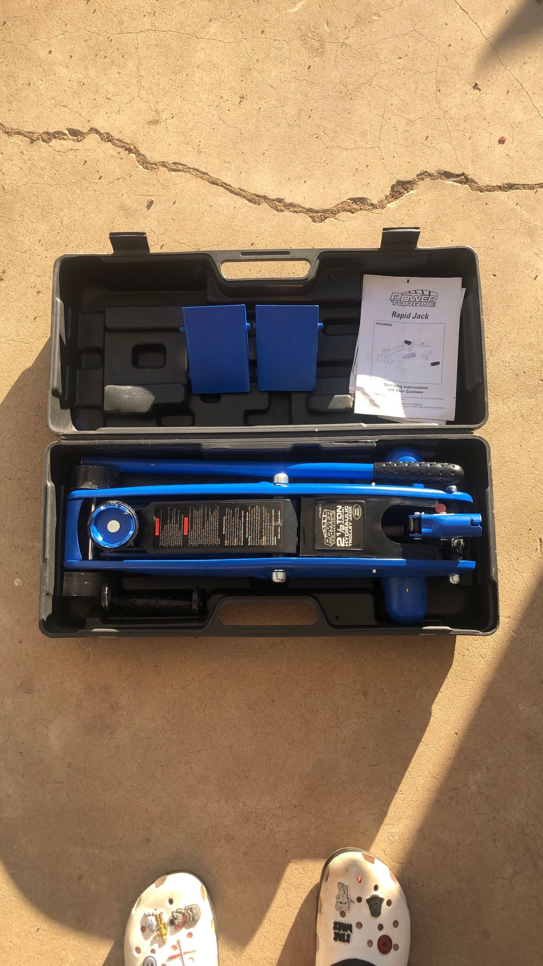 Power Torque 2.5 Ton Floor Jack