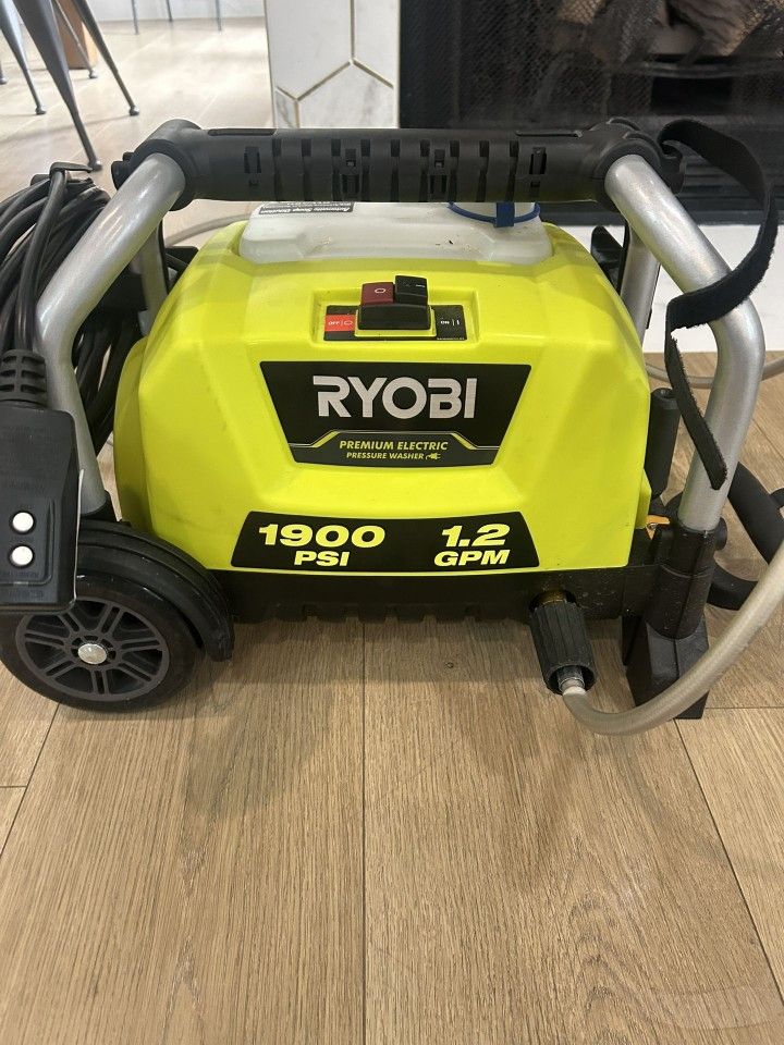 Ryobi Pressure Washer 1900 (no Gun)