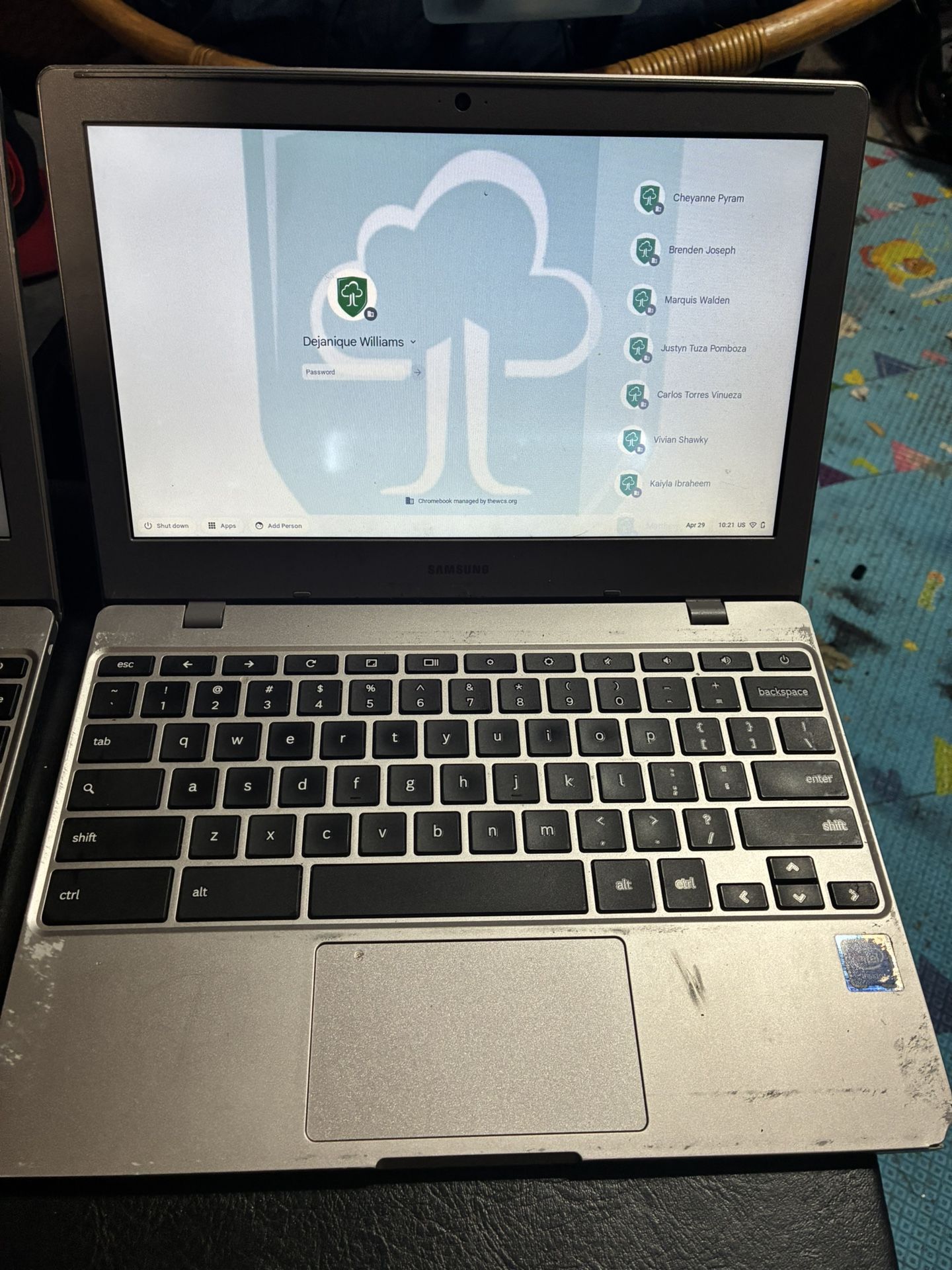 SAMSUNG XE310XBA K01US Chromebook 4 11.6" Intel Celeron N4000 4GB RAM 32GB eMMc