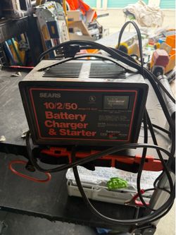 Old school sears battery charger.