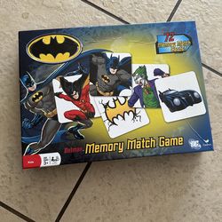 DC Batman Memory Match Game by Cardinal