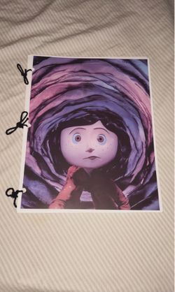 Custom Coraline coloring book