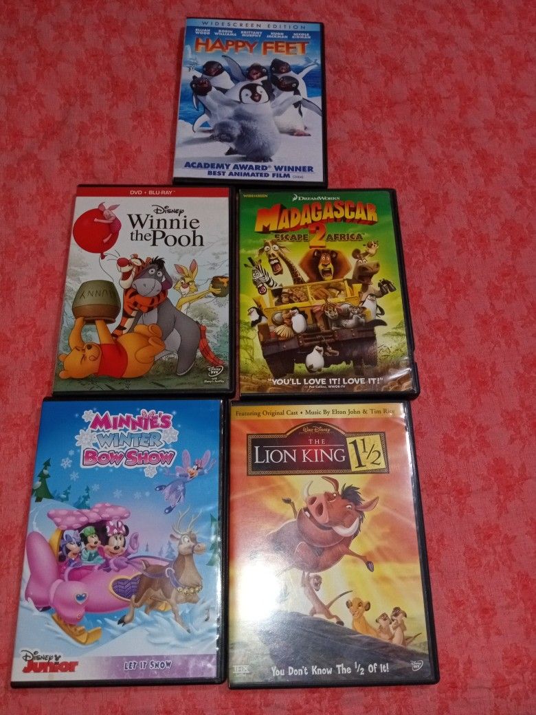 Cartoons DVD's