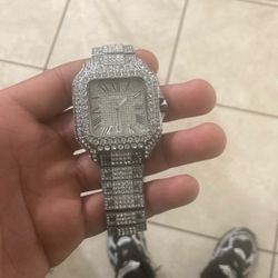 Mossianite Cartier Watch 