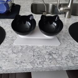 Elevated Cat Bowls