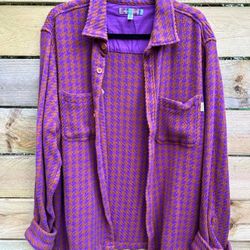 Urban Outfitters Jacket Purple /Orange - Size Medium