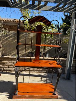 Baker’s Rack Iron Frame 4-Tier