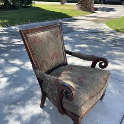 Living Room Wooden Chair 