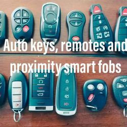 Car Keys Remotes And Smart Proximity Key Fobs