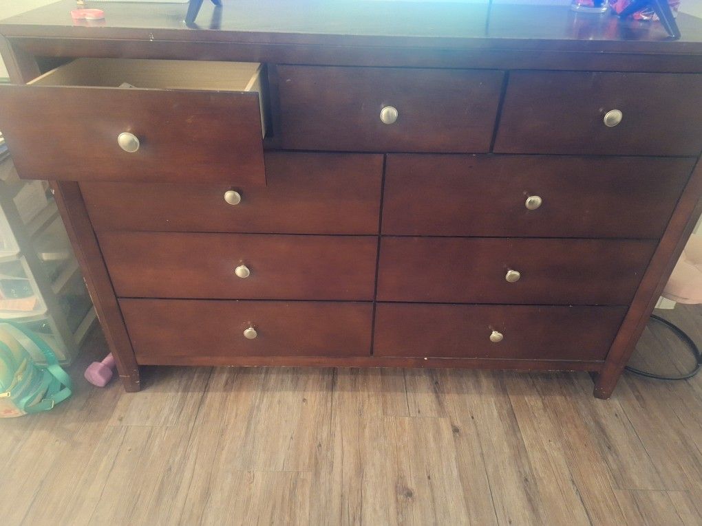 Dresser And Mirror