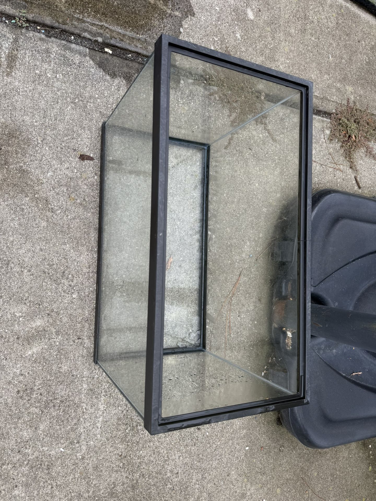 Medium 20 gallon Fish Tanks – $25 With Tunnel Decorate 