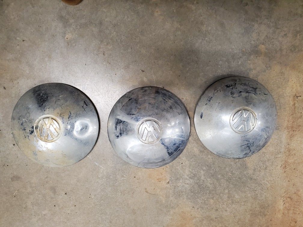 3 Vw Hub Caps