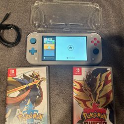 Pokémon Nintendo Switch Lite With Games 