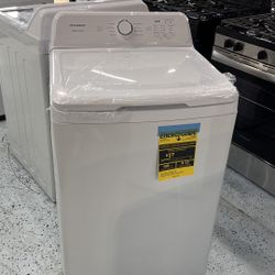 4.1 Cu. Ft. Top Load Washer With 8 Wash Cycles And Autosensing: White