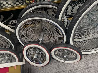 Bicycle Tires White Walls Complete Bikes, 20 Inch 26 Stretch Bikes Custom Bikes Custom Parts One Stop Shop. Thanks For Shopping Local.