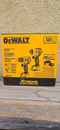 DEWALT 12V Brushless 2-Tool Combo Kit