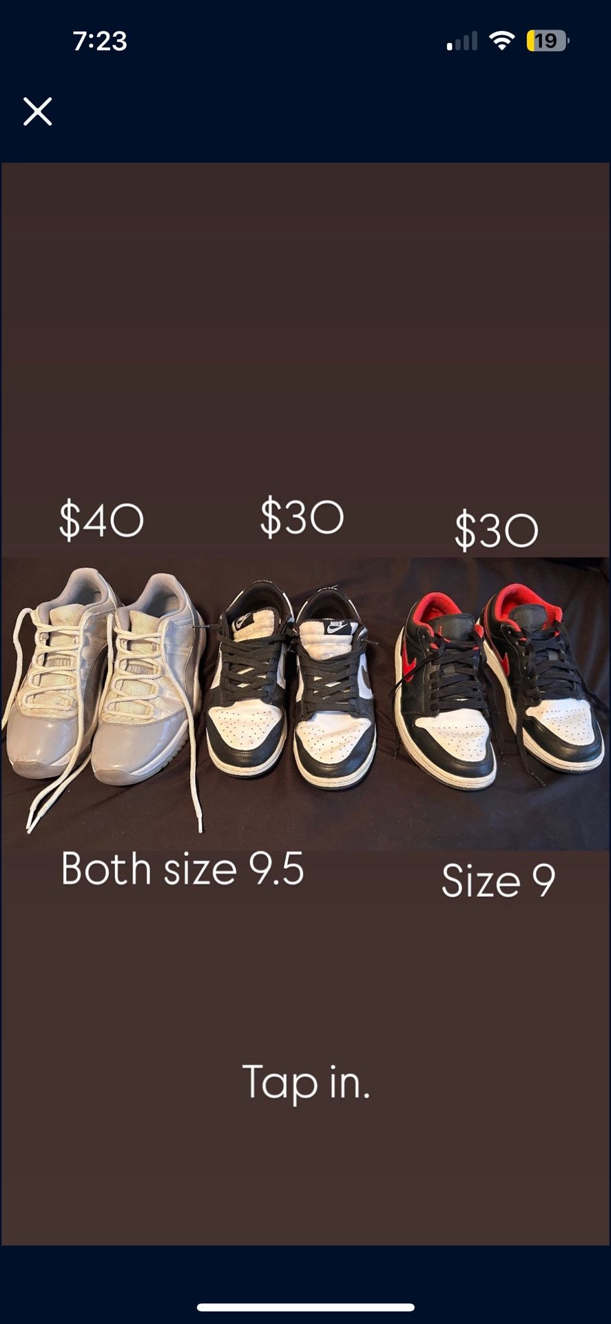 Shoes For Sale